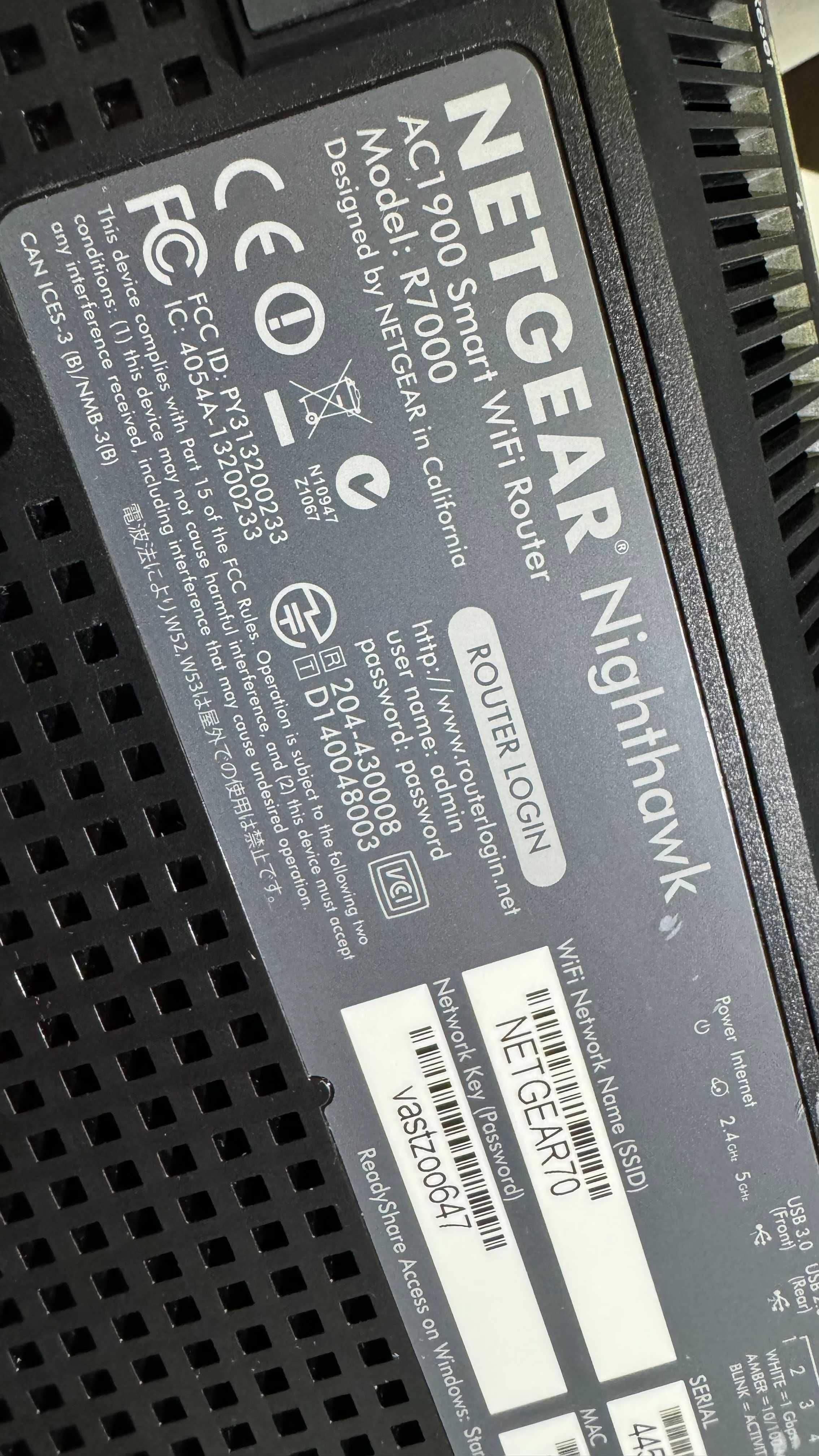 Router Netgear R7000