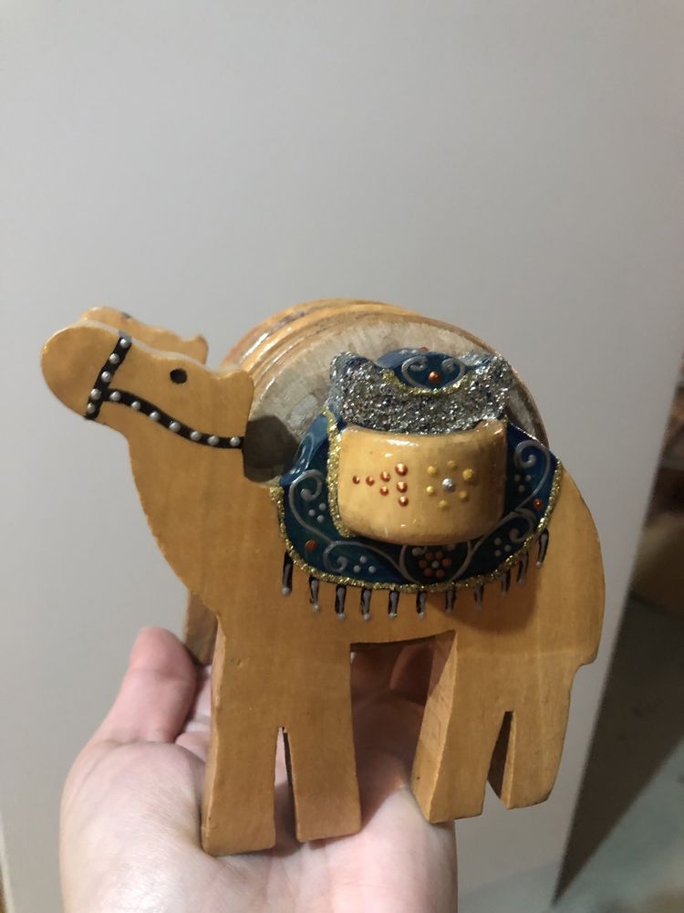 Wielbłąd podstawki pod szklanki egzotyczne maroko