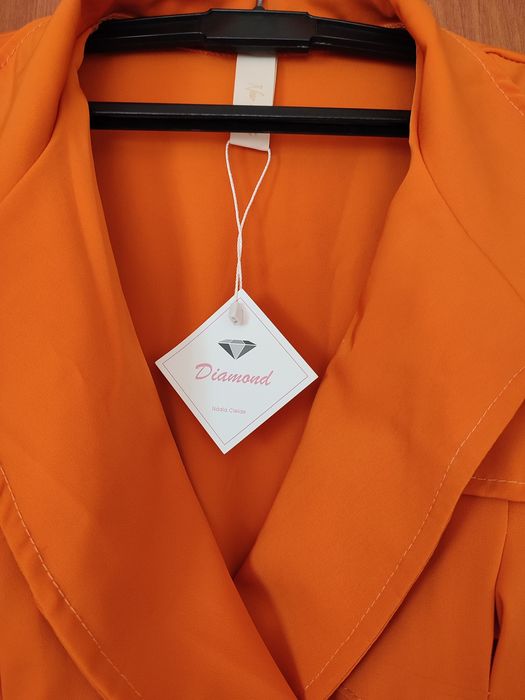 Macacão laranja Mulher