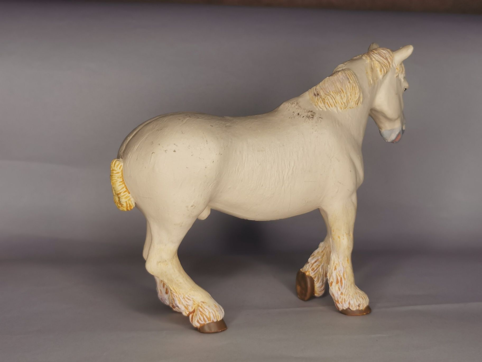 UNIKAT papo 2003 Boulonnais Horse jak schleich collecta