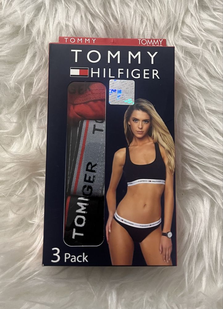 Stringi Tommy Hilfiger trójpak