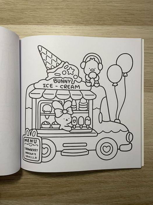 Livro de colorir Little Corner NOVO