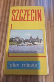 Szczecin Plan Miasta z 1983 roku