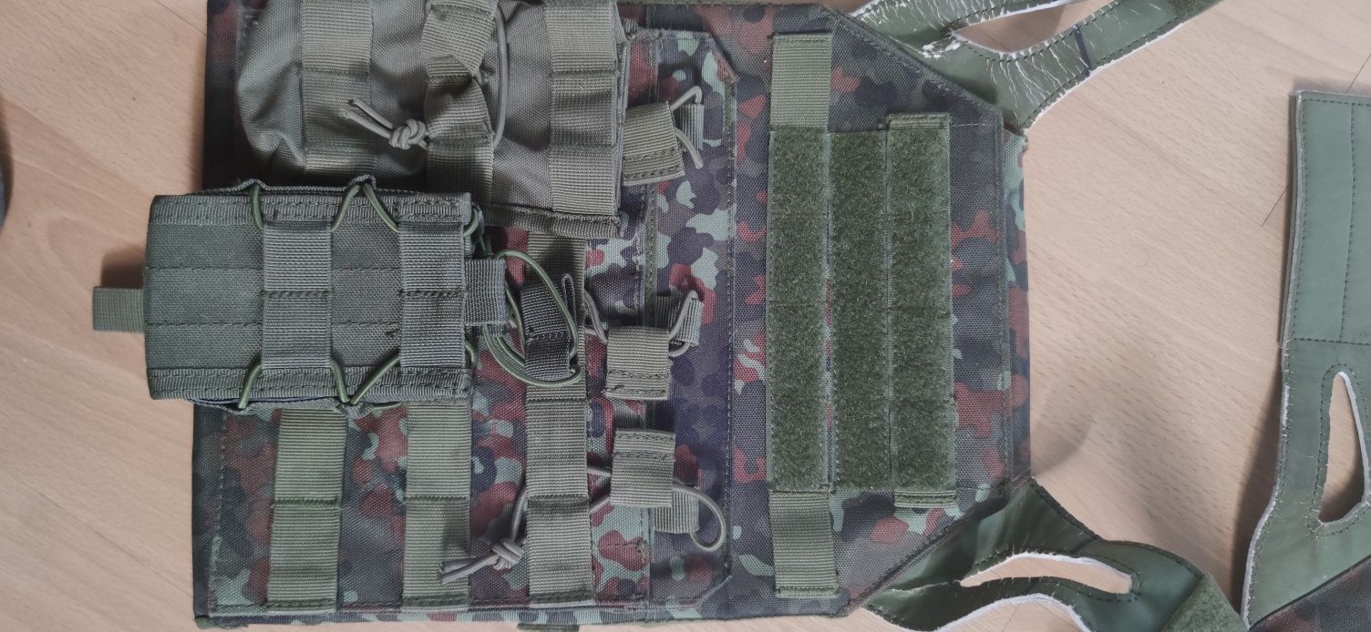 Kamizelka taktyczna JPC Plate Carrier GFC Flecktarn