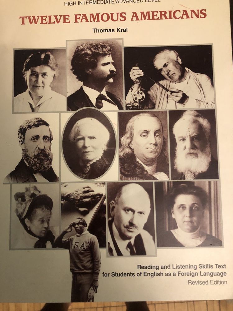 Twelve famous americans книга