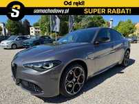 Alfa Romeo Giulia Vesuvio Grey|Premium AWD|Pakiet Techno|Apple Carplay|Android Auto