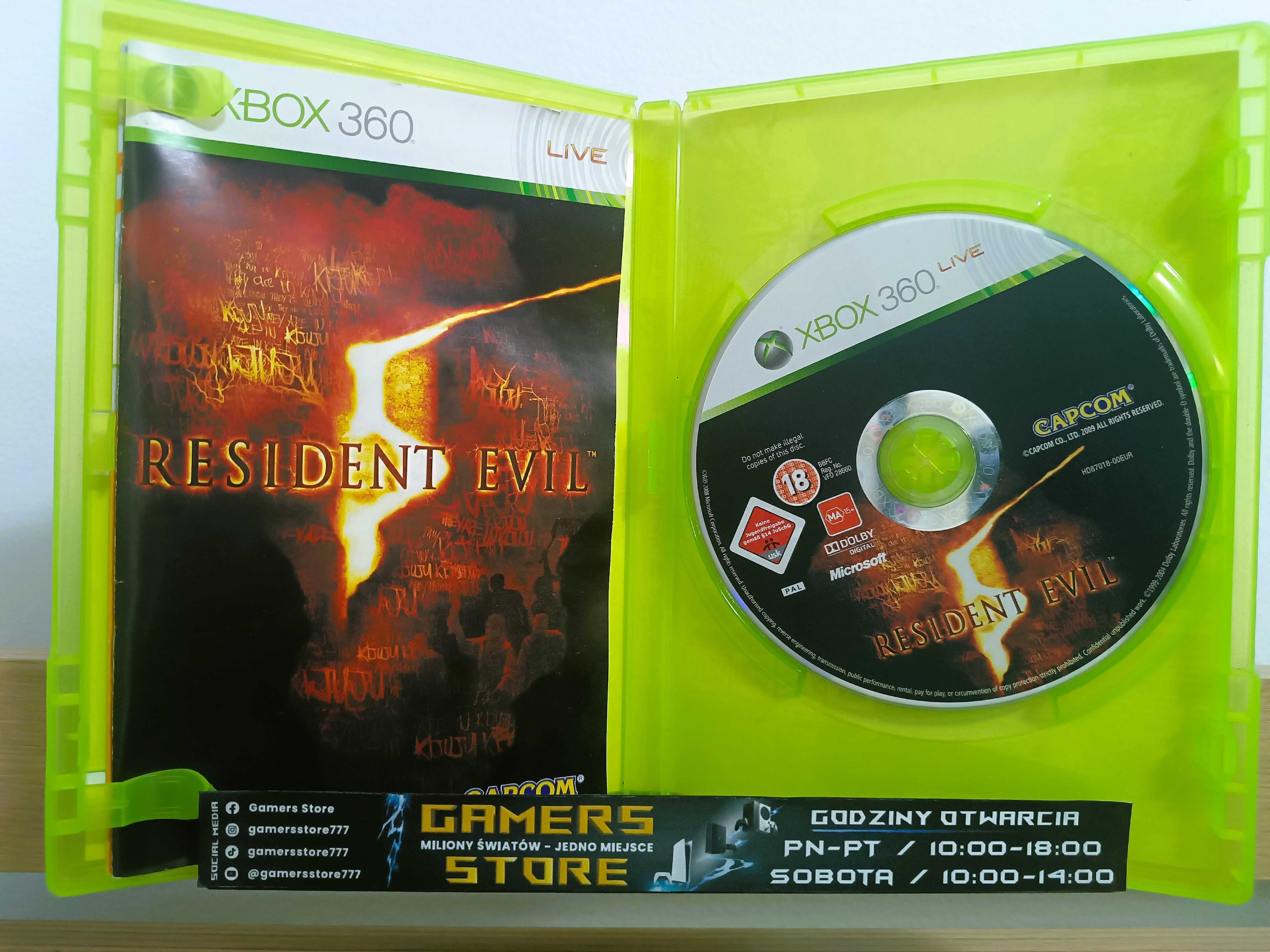 Resident Evil 5 - Xbox 360 - GAMERS STORE