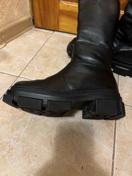 Чоботи, черевики шкіряні р.37 зимові