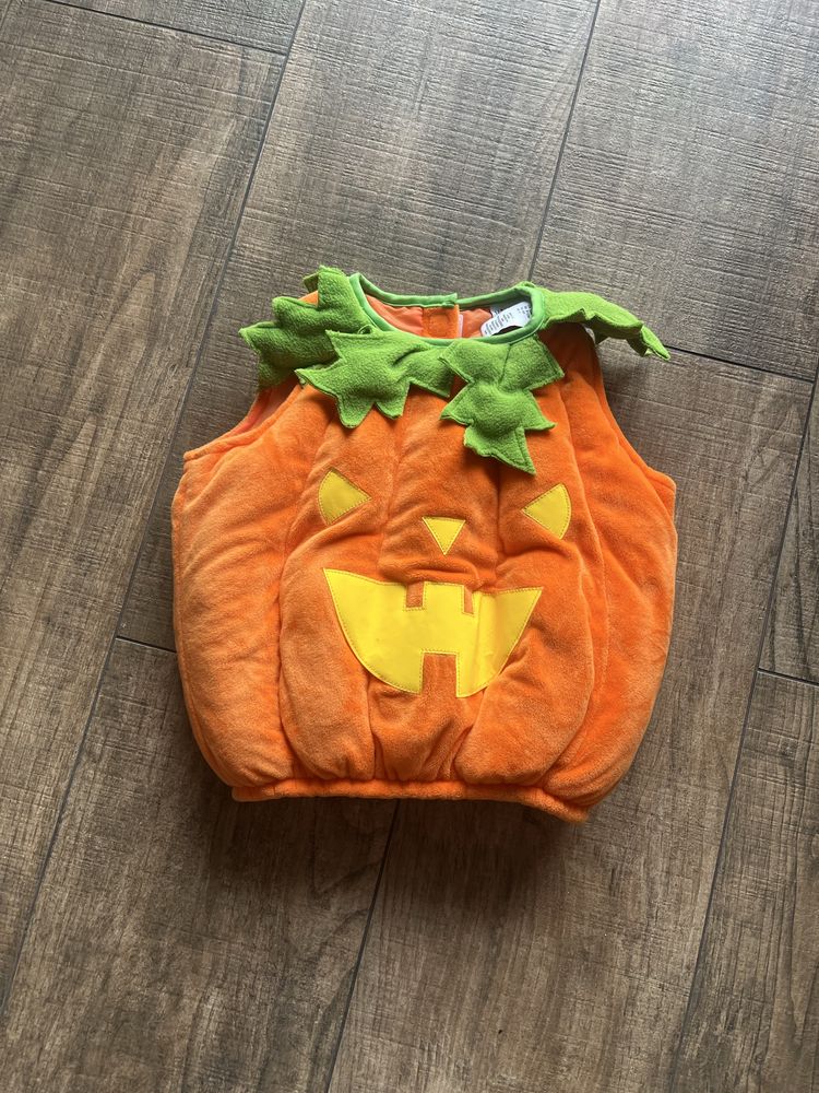 Strój dynia karnawałowy/ hallowenowy 9-12 miesiecy