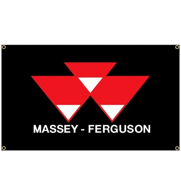 Baner, plakat flaga Massey-Ferguson  z materiału wodoodpornego