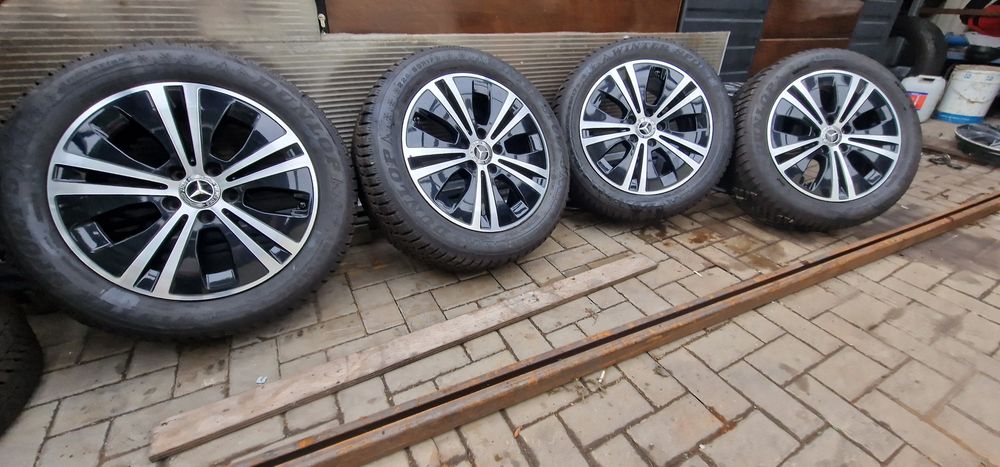 Koła Zimowe Mercedes E-Klasa W213 R17-5x112 -225/55-Dunlop23rok