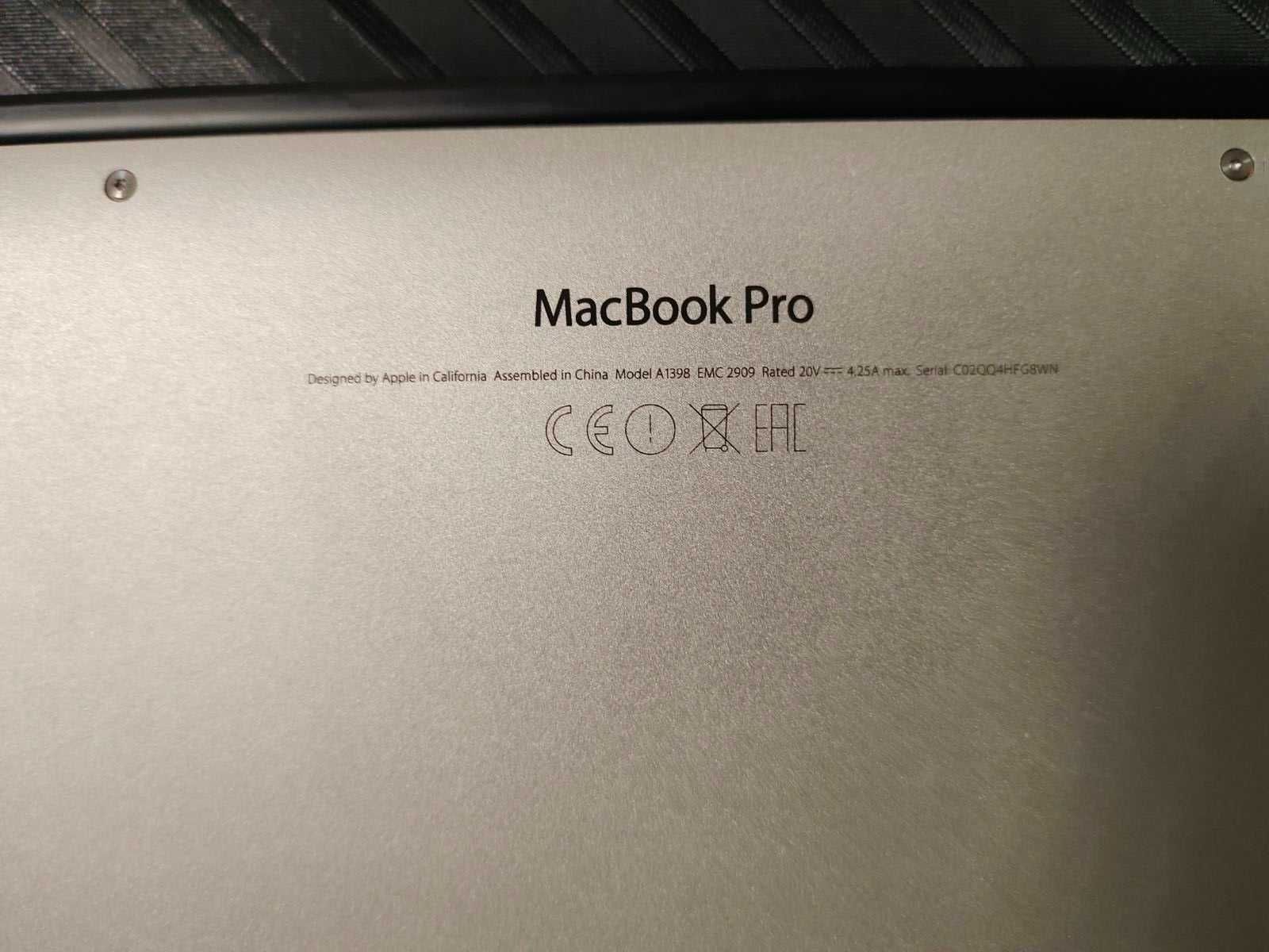 MacBook Pro A1398