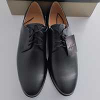 Gabut buty eleganckie pantofle oficjalne skórzane skóra naturalna 43