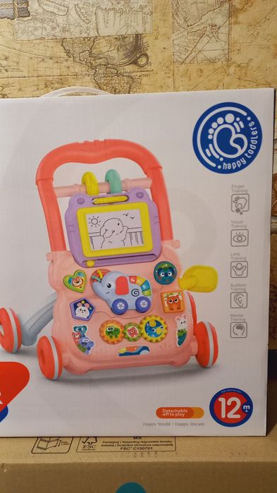 Музикальні ходунки каталка розвиваючий центр, музыкальный игровой цент