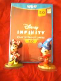 jogo disney infinity wii u ou ps3. com 2 figuras mais mickey ou minni