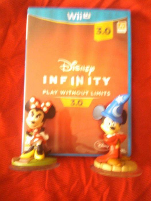 jogo disney infinity wii u ou ps3. com 2 figuras mais mickey ou minni