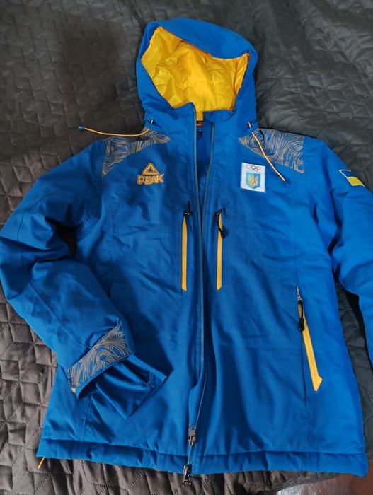Спортивна куртка збірної України зимових видів розмір L PEAK