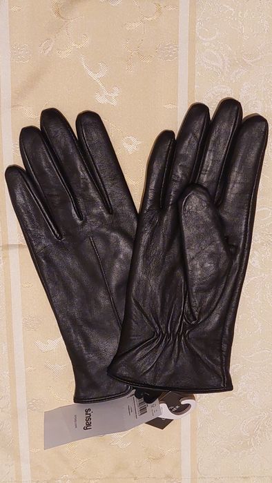 Рукавички жіночі шкіряні