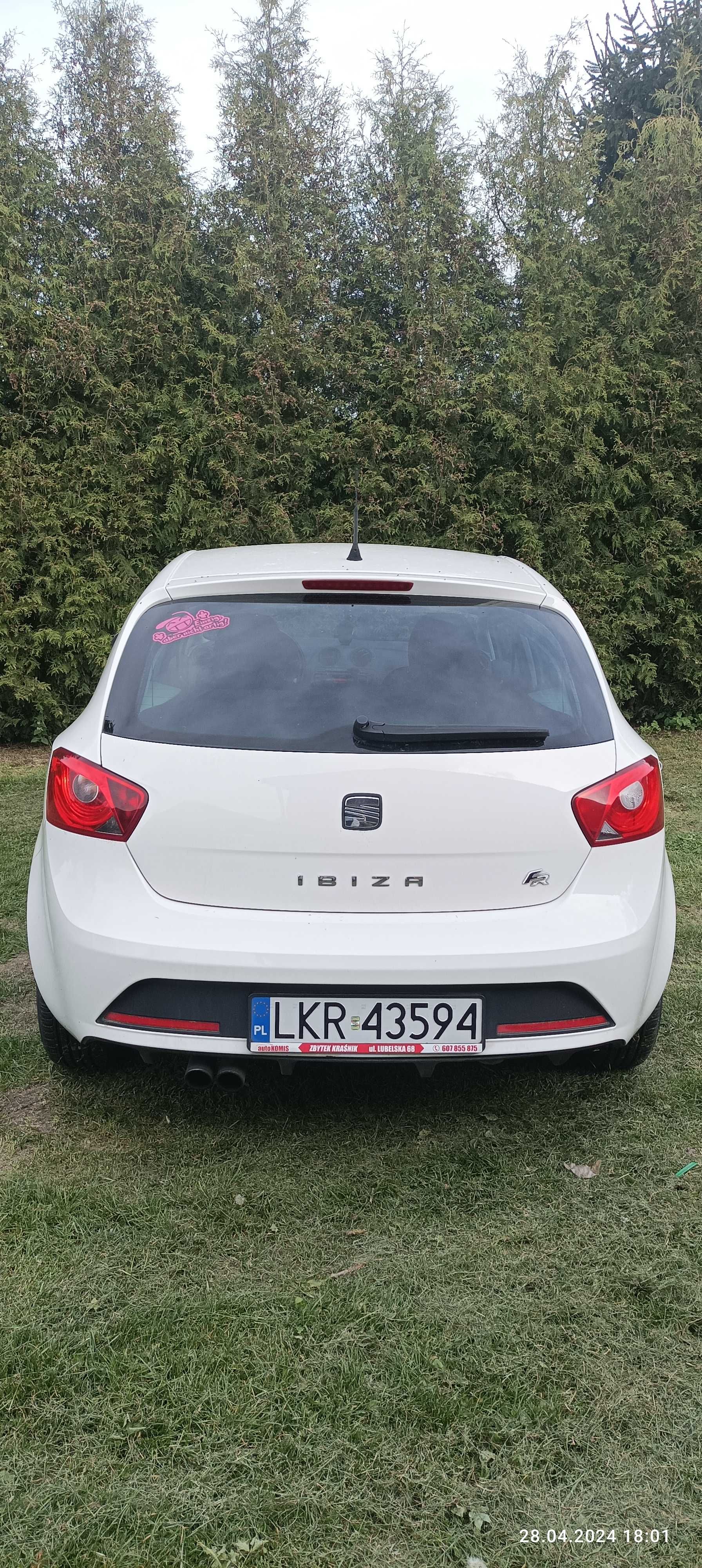 SEAT IBIZA 1,4TSI 150KM,automat DSG-7, 2009R, 143000km