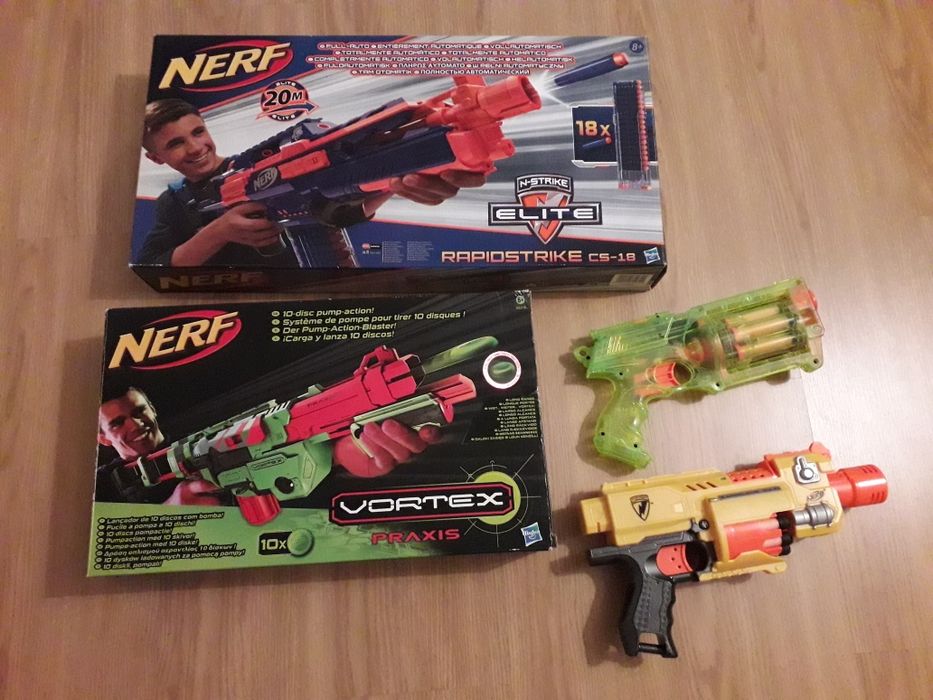 Nerfs Vortex Praxis / Maverick Rev-6 /N-Stri