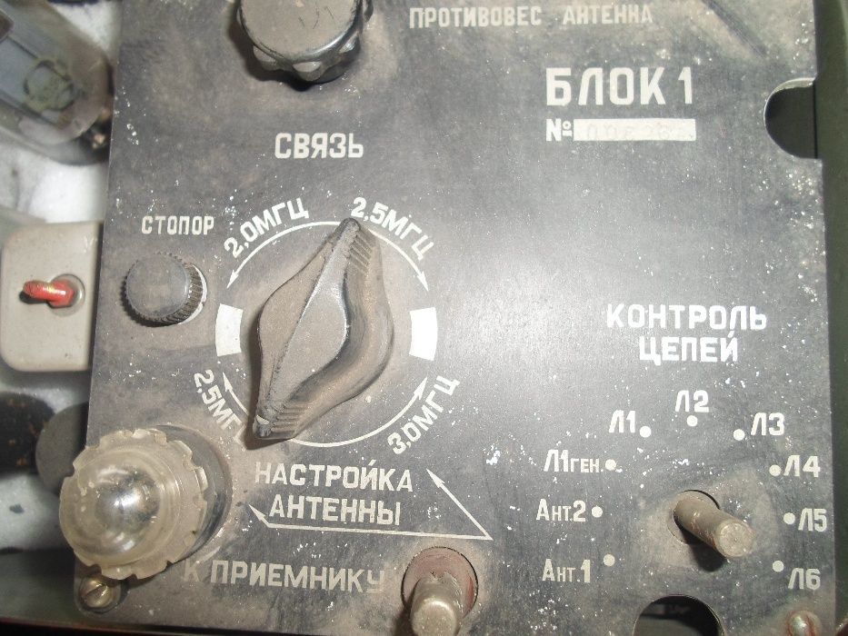 Блоки управления и контроля