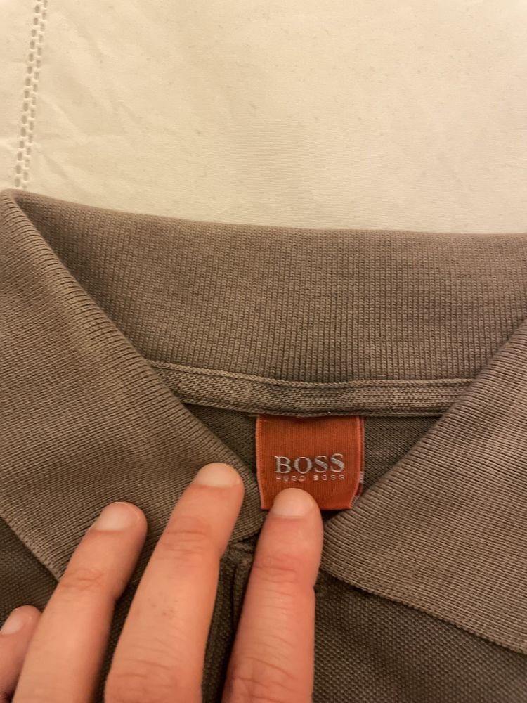 Polo Hugo Boss Castanho