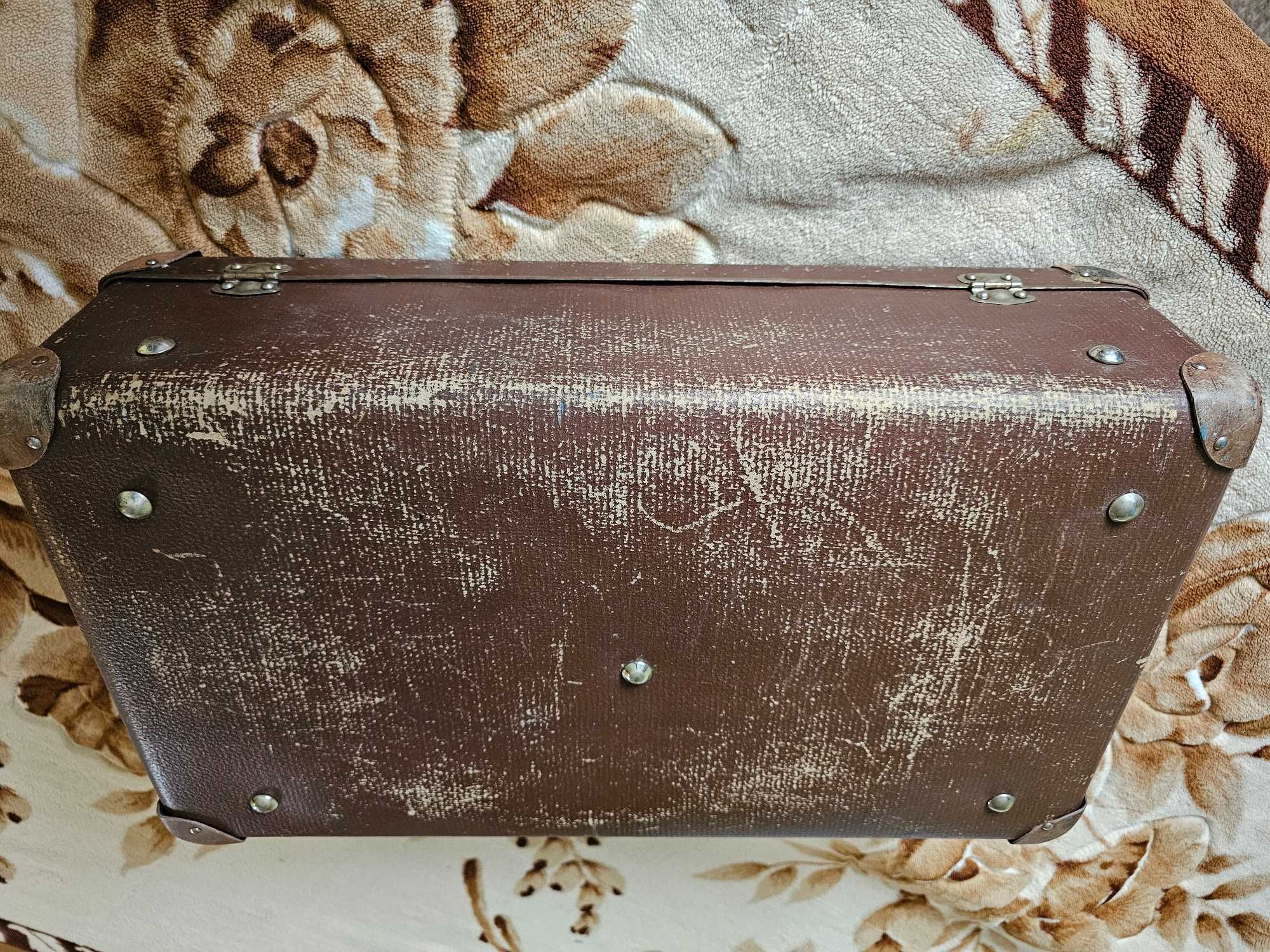 Stara walizka vintage lata 40te 50te