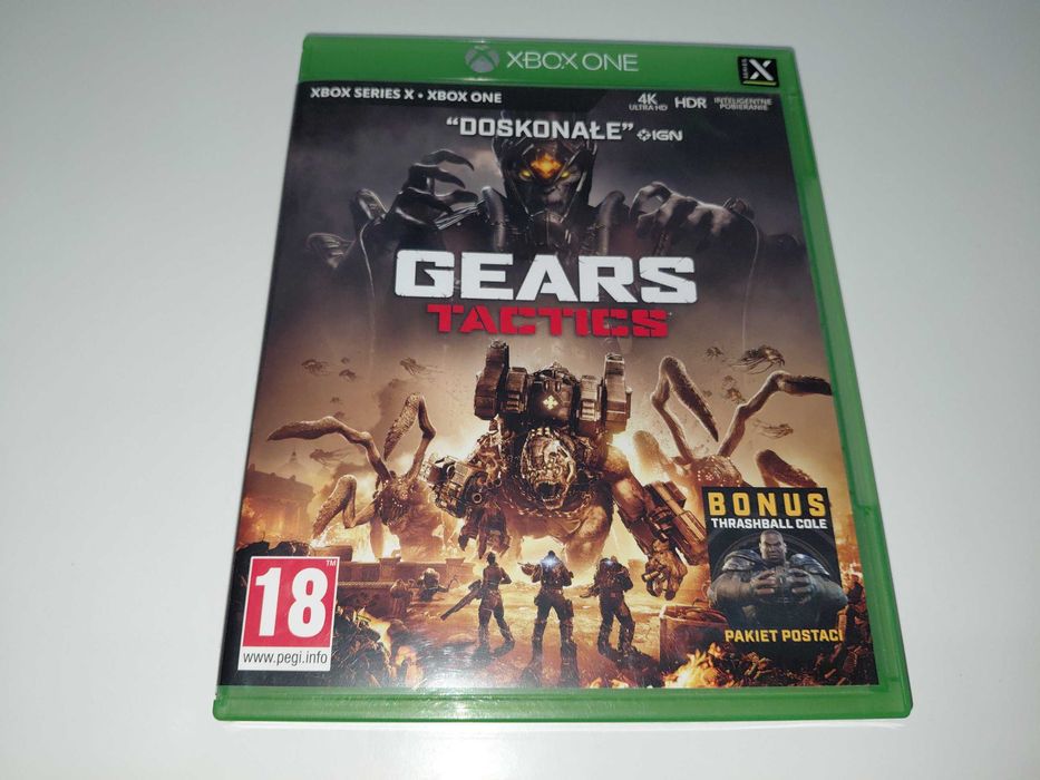 Gears Tactics Xbox One / Series X strategia turowa POLSKA OKŁADKA