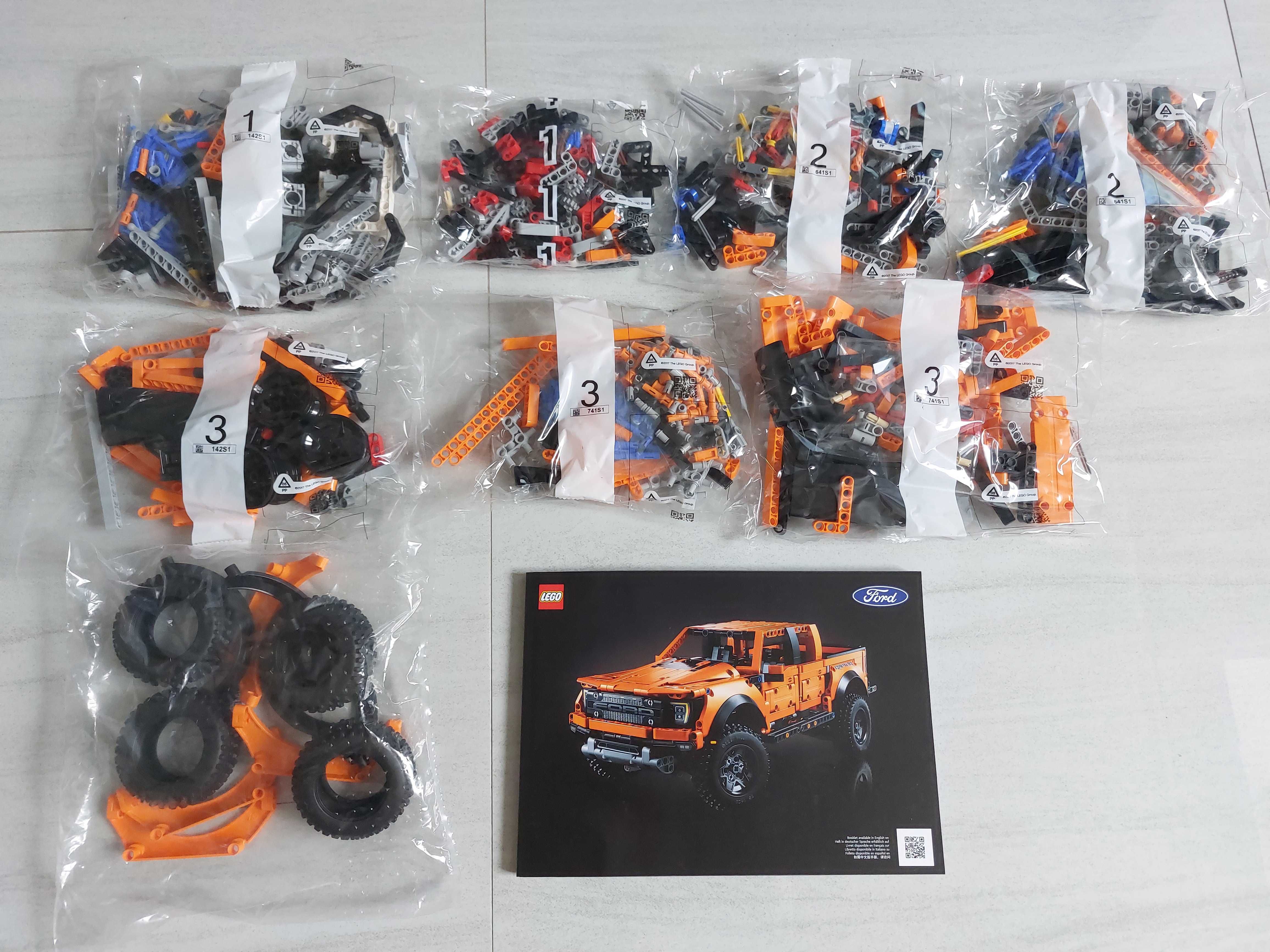 LEGO Technic Ford F-150 Raptor (42126) новий оригінальний Лего Раптор