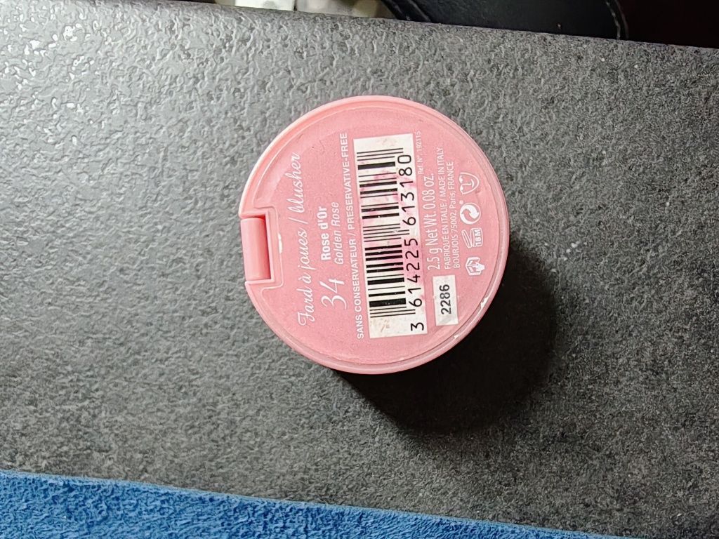 Румяна для лица Bourjois Little Round Pot № 34 Rose Dor 2.5 г