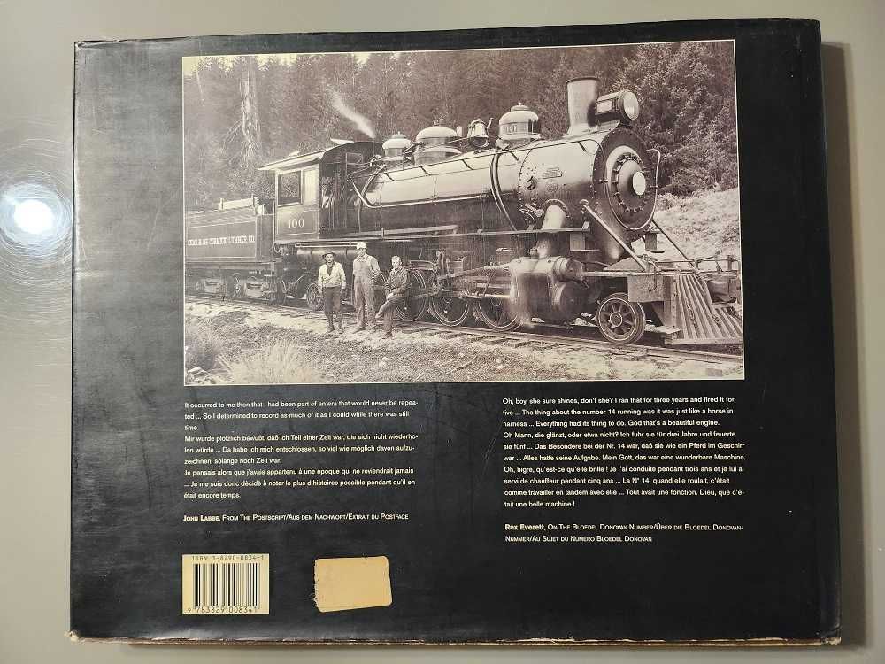 Kinsey Photographer The Locomotive Portraits  Album w trzech językach