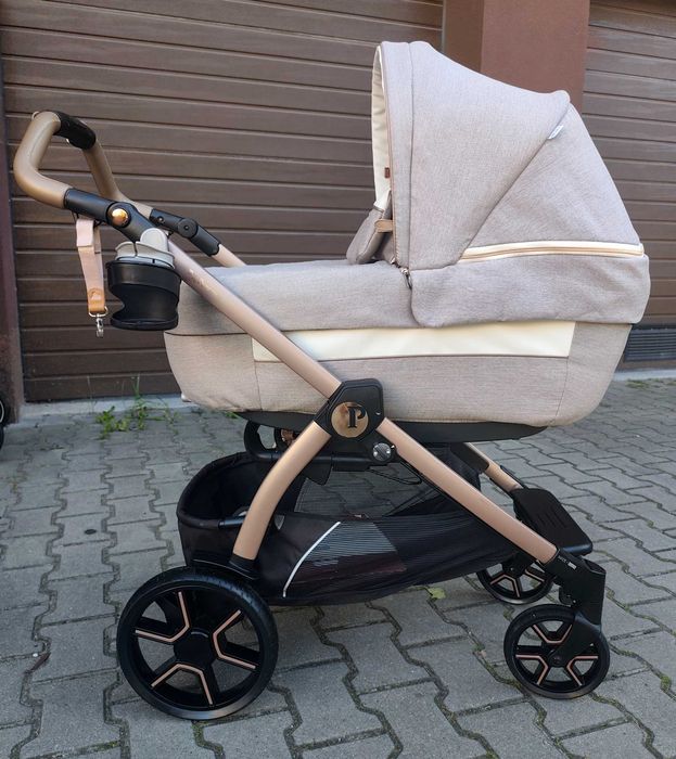 Niepowtarzalny wózek 2w1 Peg Perego Books 51S Lux Pop up Rose Gold