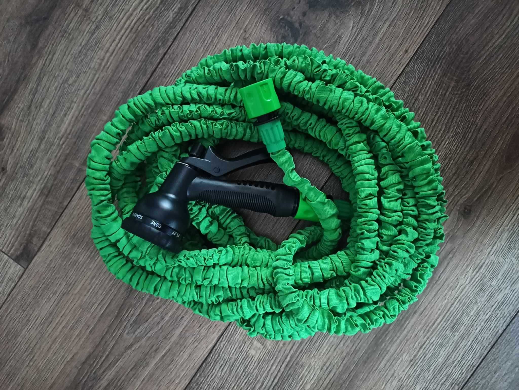 Wąż ogrodowy rozciągliwy + pistolet okazja