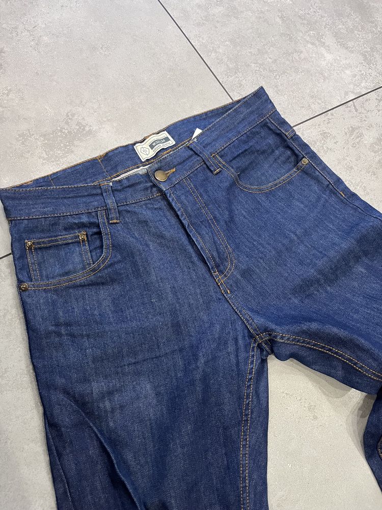 Spodnie jeans meskie grantowe house denim 33/34