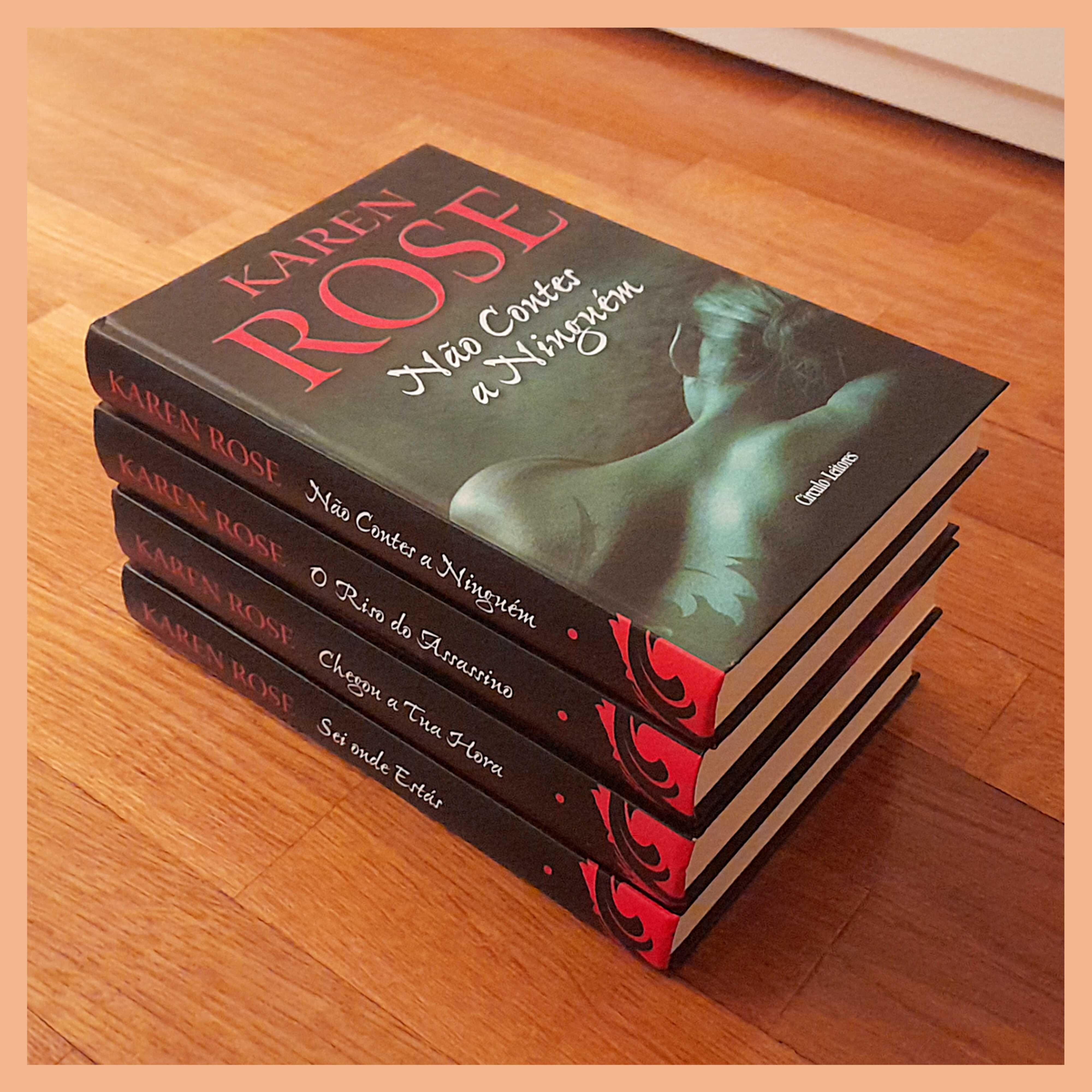 KAREN ROSE - Pack 4 Livros a 5,5€ (Perfeito Estado)