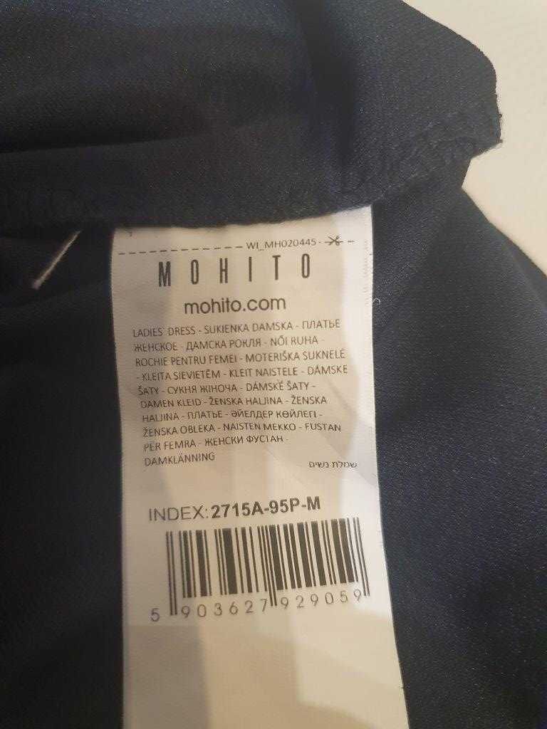 sukienka damska 38 M wizytowa koronka Mohito dł rękaw esy floresy +etu