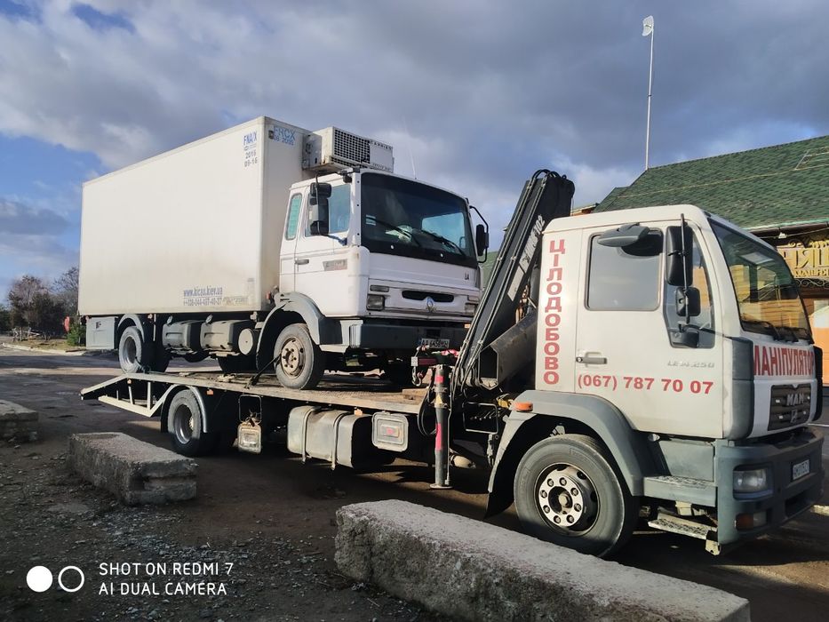 Евакуатор Маніпулятор послуги евакуатор Лафет Трал платформа Житомир