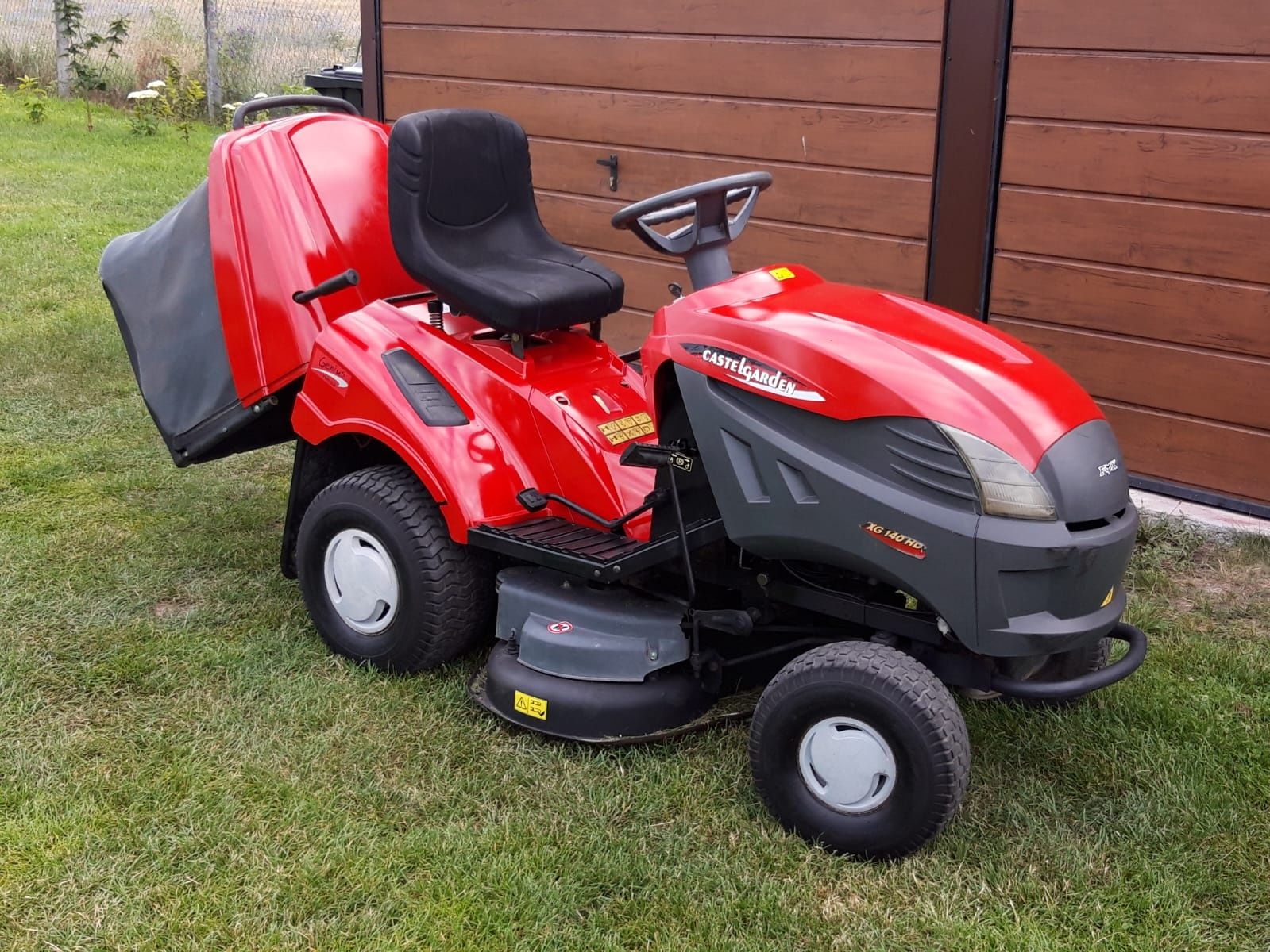 Traktorek kosiarka Husqvarna Castel Briggs Briggs Kosz