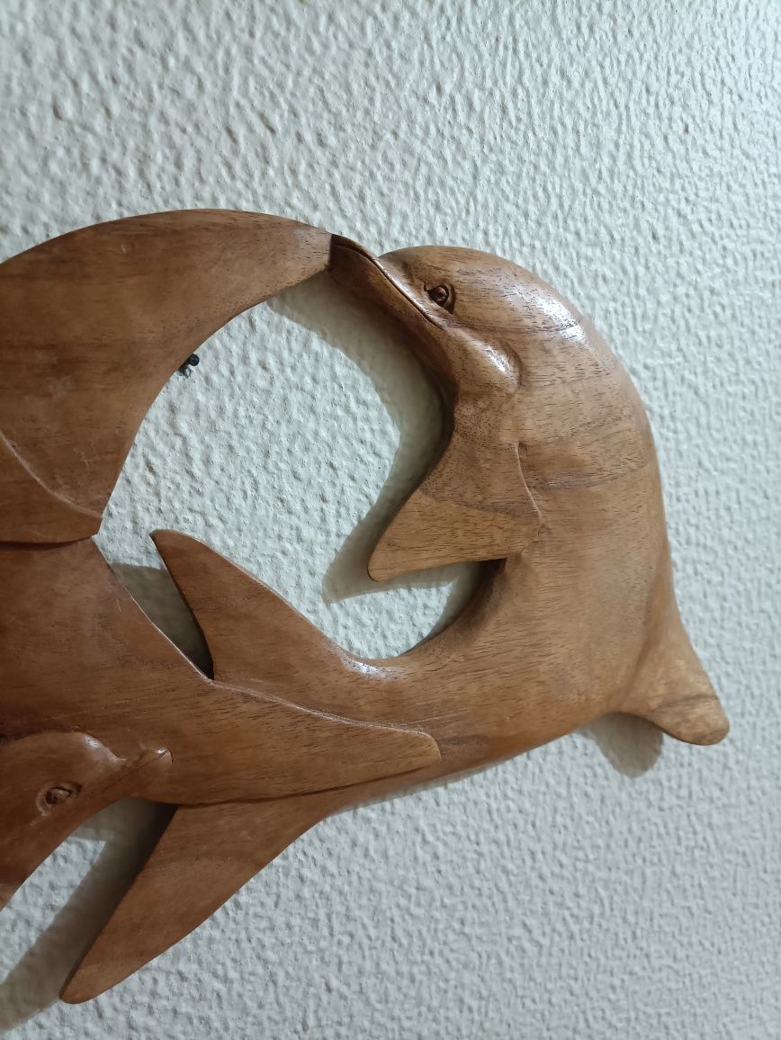 Escultura Golfinhos