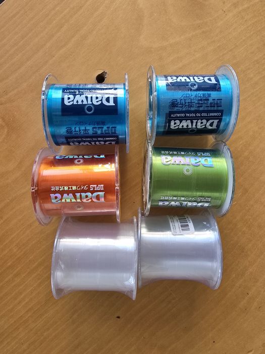 7  bobines de fio de pesca ( ler anúncio ) só 15.€