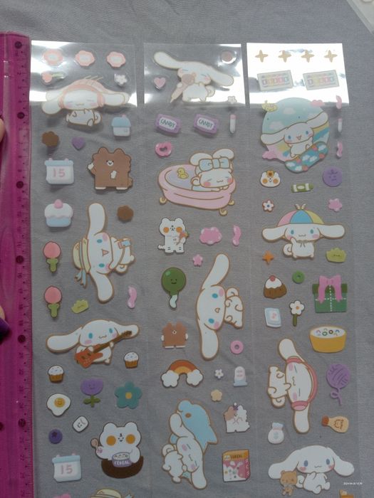 20 arkuszy naklejki cinnamoroll