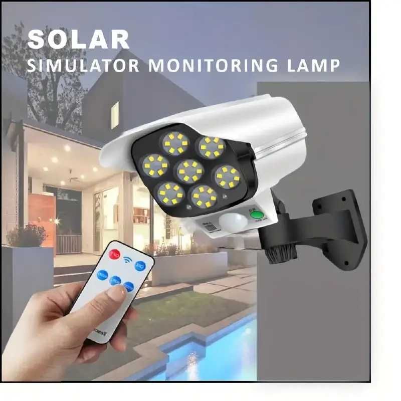 Lampa Zewnętrzna LED z panelem słonecznym solarna Oświetlenie ogrodu