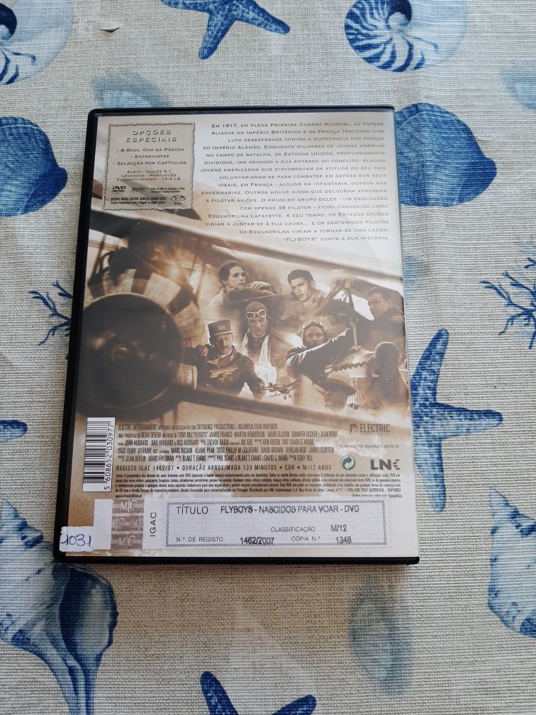 Filme DVD Flyboys nascidos para voar