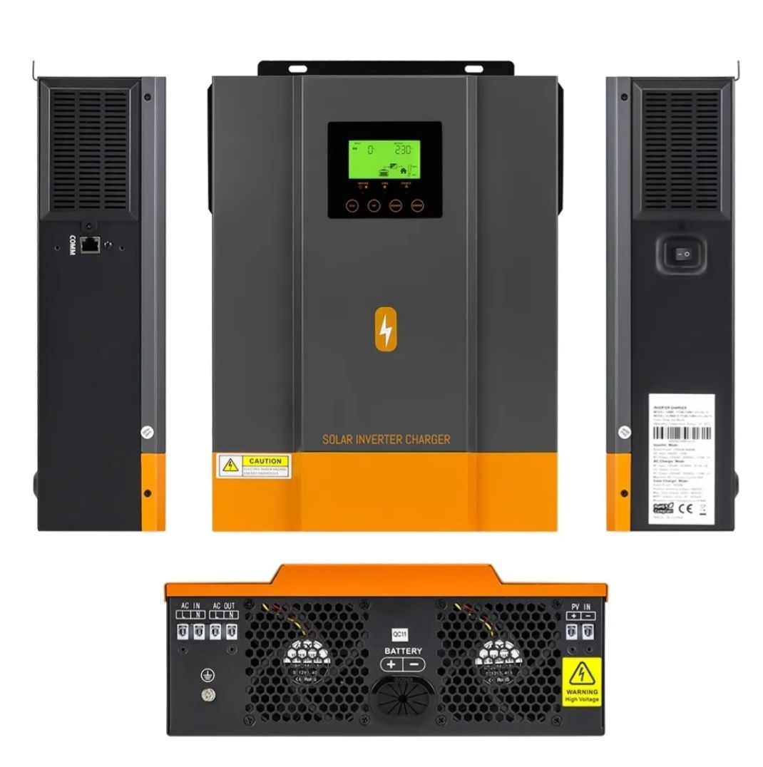 Гибридный Инвертор НАЛИЧИЕ PowMr 3 кВт. МРРТ 24V 220v чистый синус.