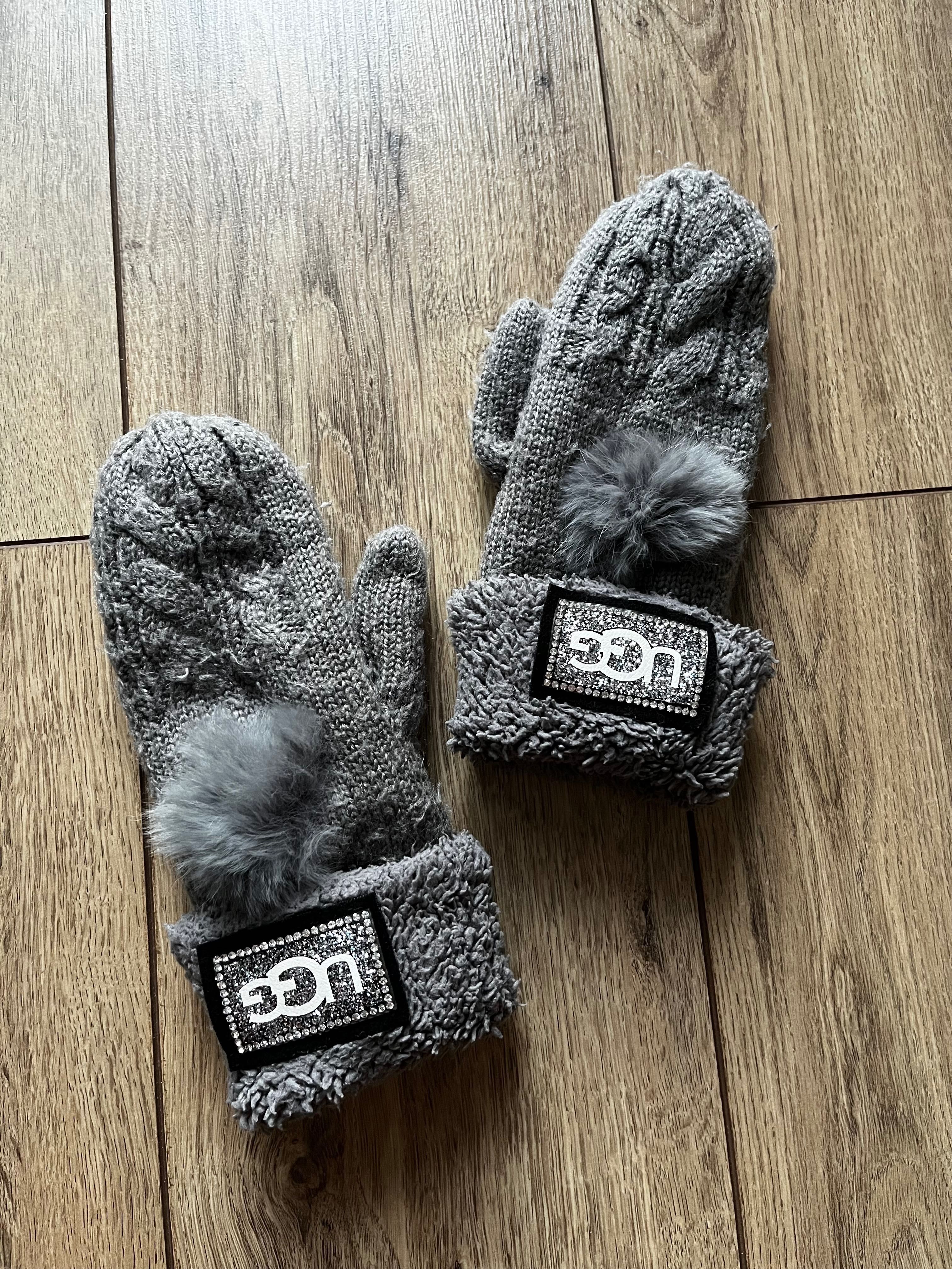 Рукавички UGG сірі