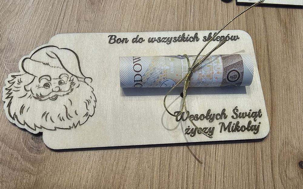 Świąteczny bon upominkowy