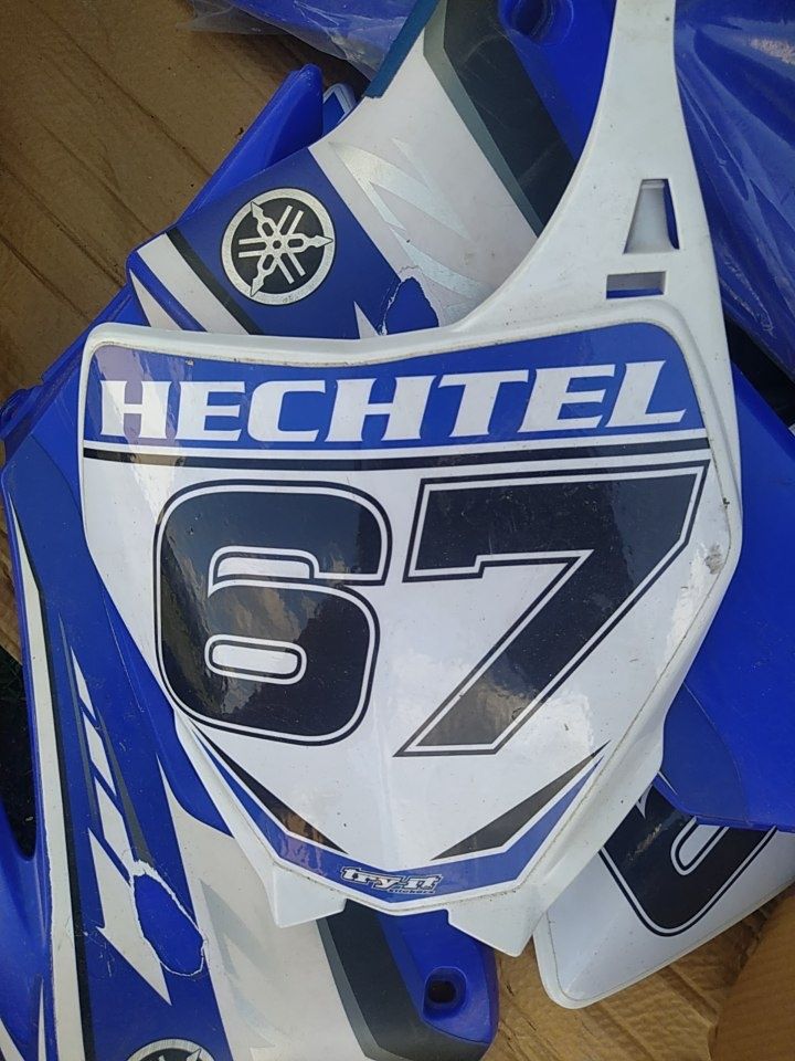 Yamaha Yz 250 450 blotnik tablica plastik owiewka