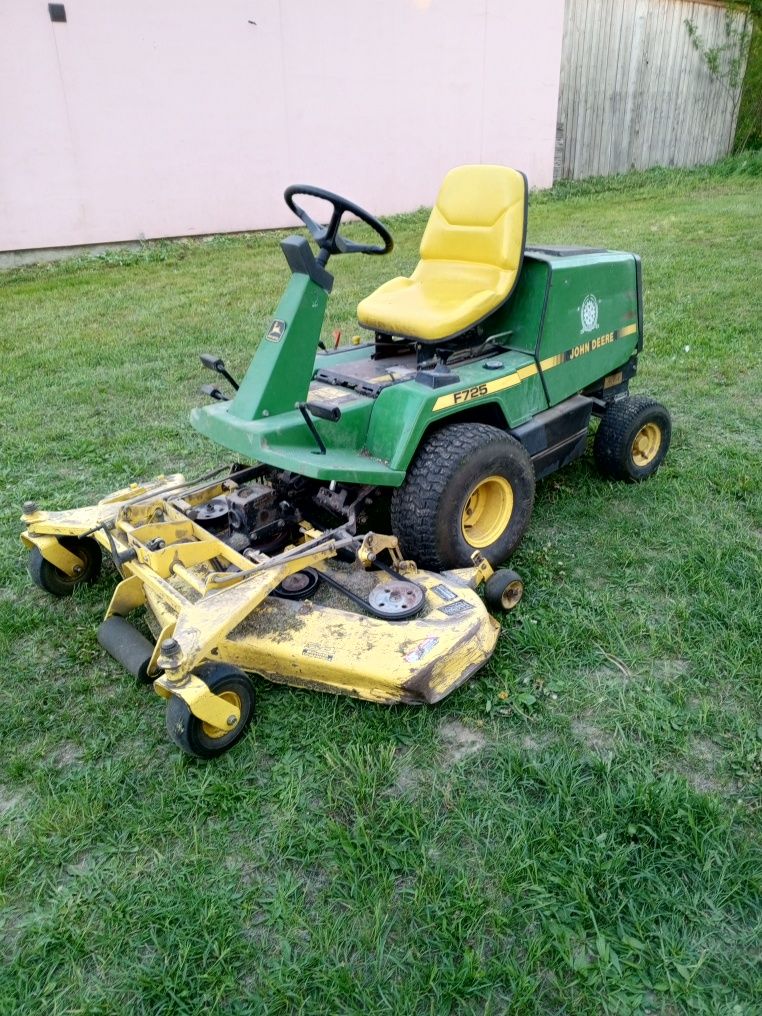 John Deere F725 traktorek kosiarka raider 3noze kawasaki 20km mulczer