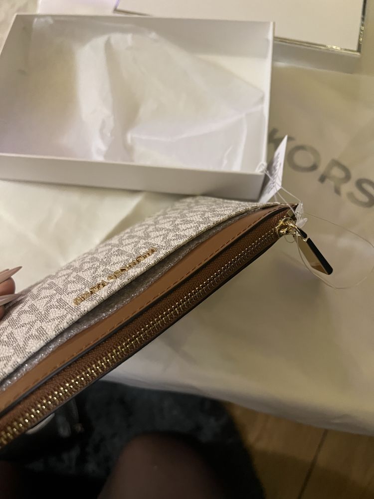 Michael Kors skórzany portfel duży pudełko