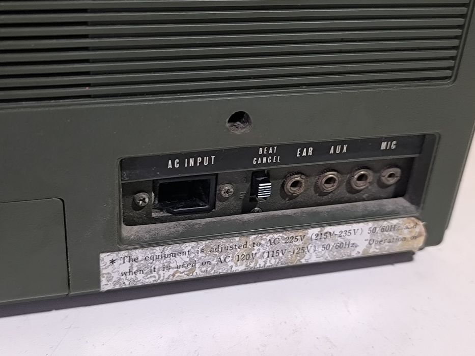 Conion CRC-39F Vintage Cassette – Rádio Anos 70 com Capa Original